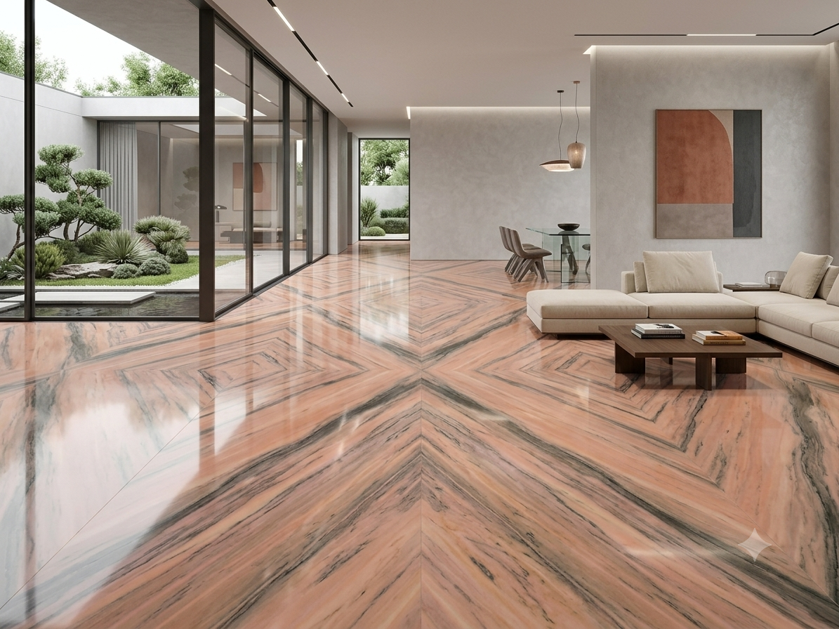 Aspore Red Marble